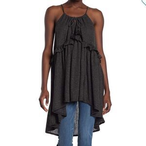 NWT Free People Rosaline Ruffled High/Low Dress